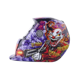 Cagoule de soudure automatique personnalisée Joker, Clown